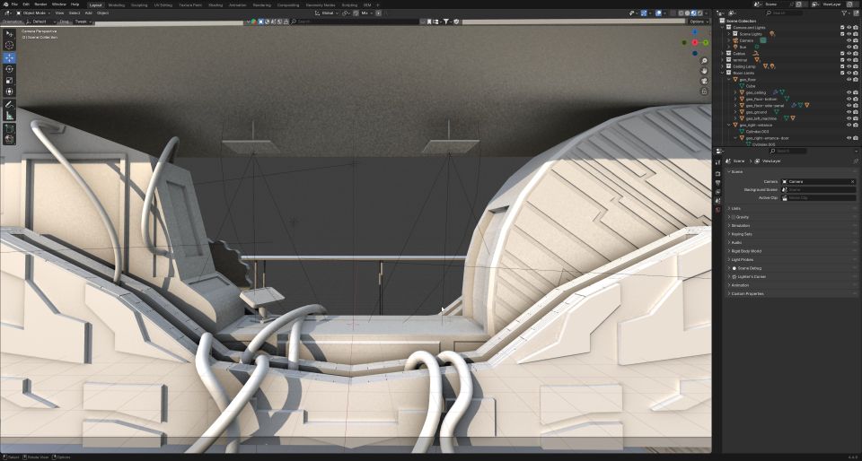Blender ist eine professionelle Open-Source-Software für 3D-Modellierung, Animation, Rendering und sogar Videobearbeitung.