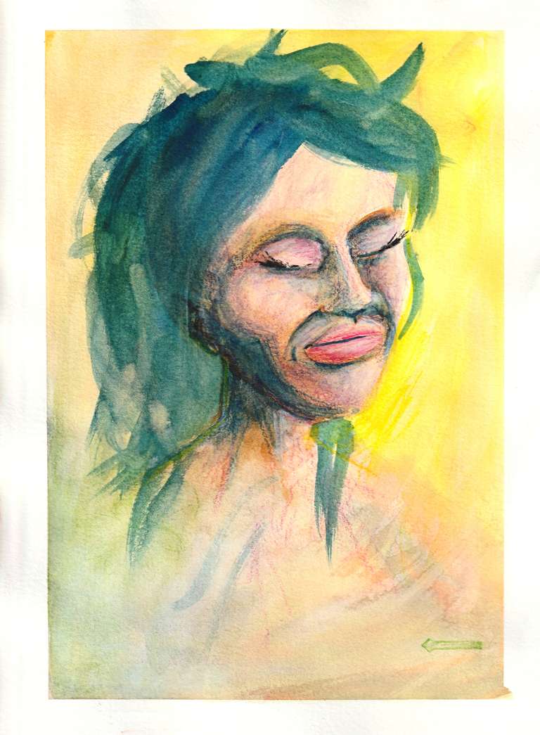 Portait Aquarell